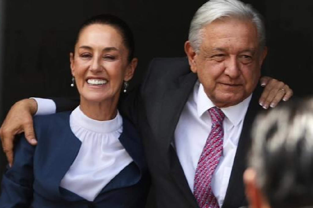 presidente AMLO felicita a Claudia Sheinbaum.