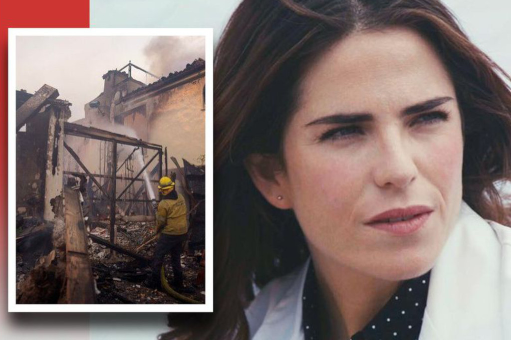 Karla Souza pierde casa en incendio