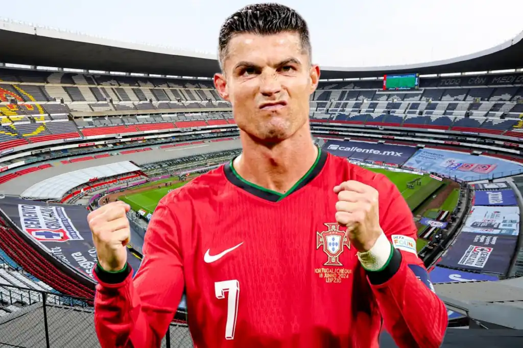 Cristiano Ronaldo podría debutar en México durante la reinauguración del Estadio Banorte.