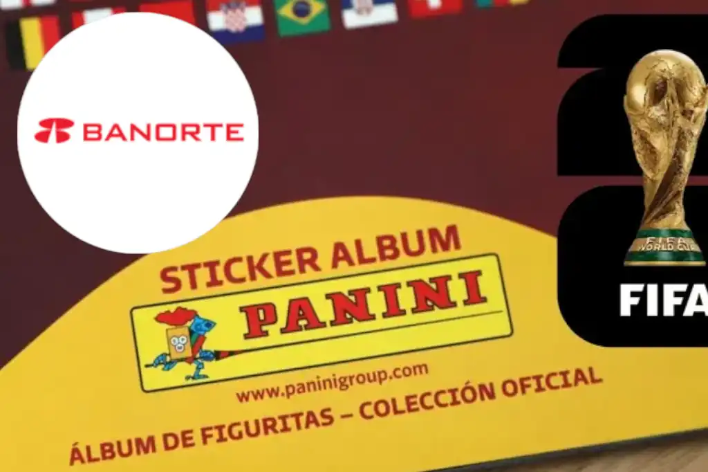 Banorte regalará el álbum oficial Panini del Mundial 2026