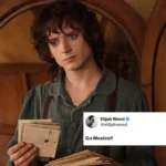 Elijah Wood celebra el triunfo de México y se vuelve viral en redes