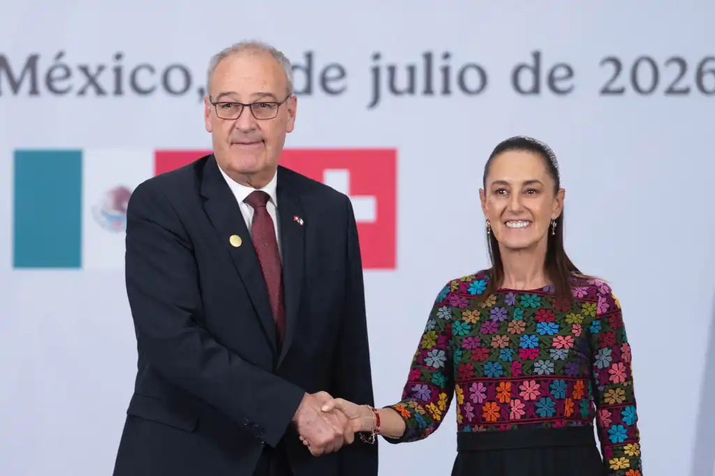 Sheinbaum y Guy Parmelin impulsan acuerdo comercial y nuevas inversiones para México